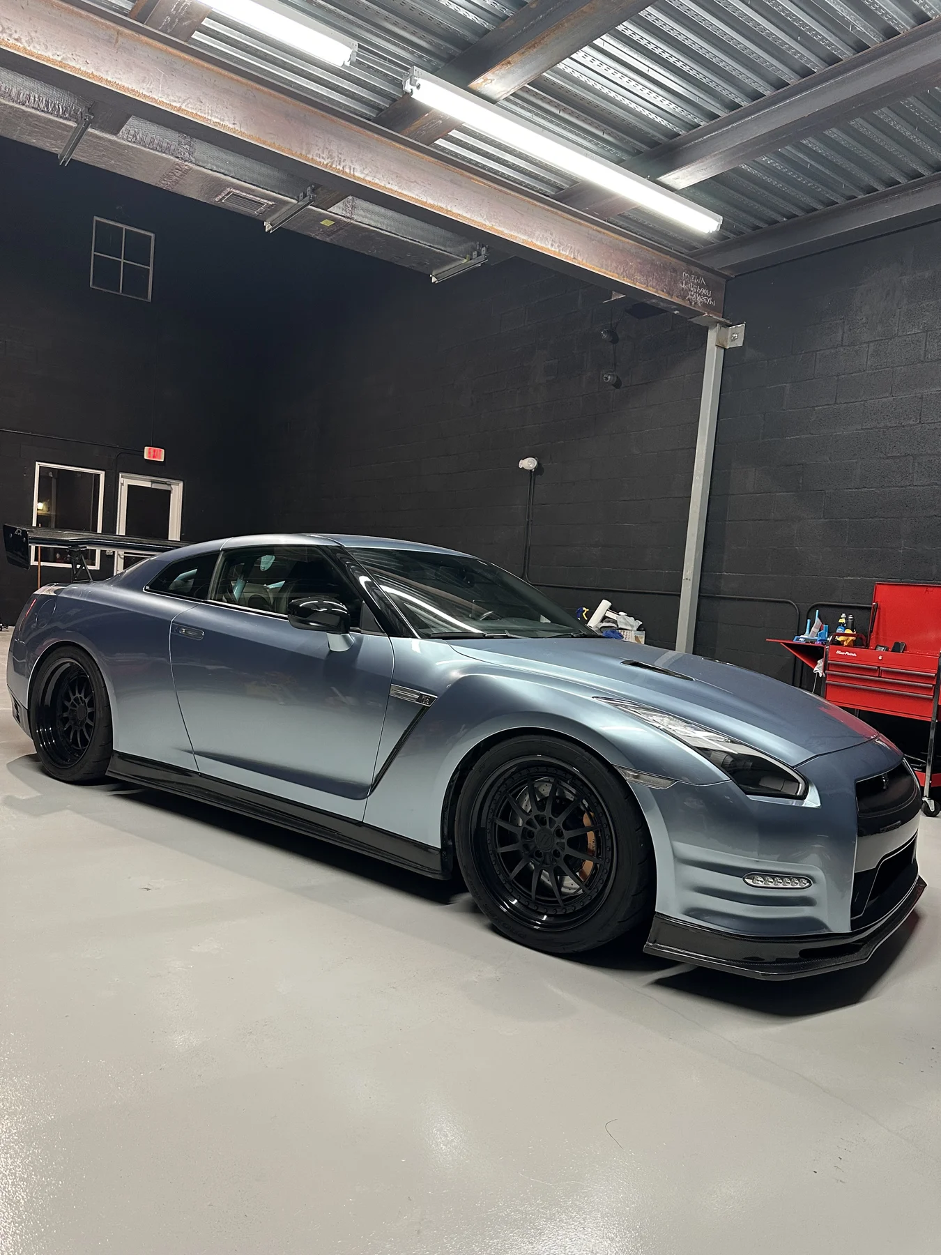 Nissan GT-R at Dillux Auto Spa
